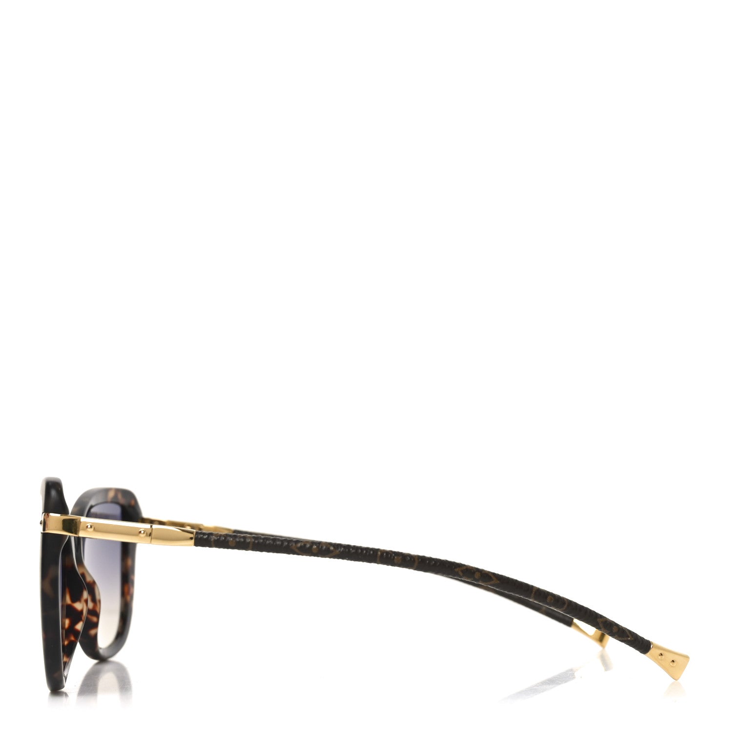 Louis Vuitton Monogram Charlotte Z0629W Sunglasses Dark Tortoise 3 of 7