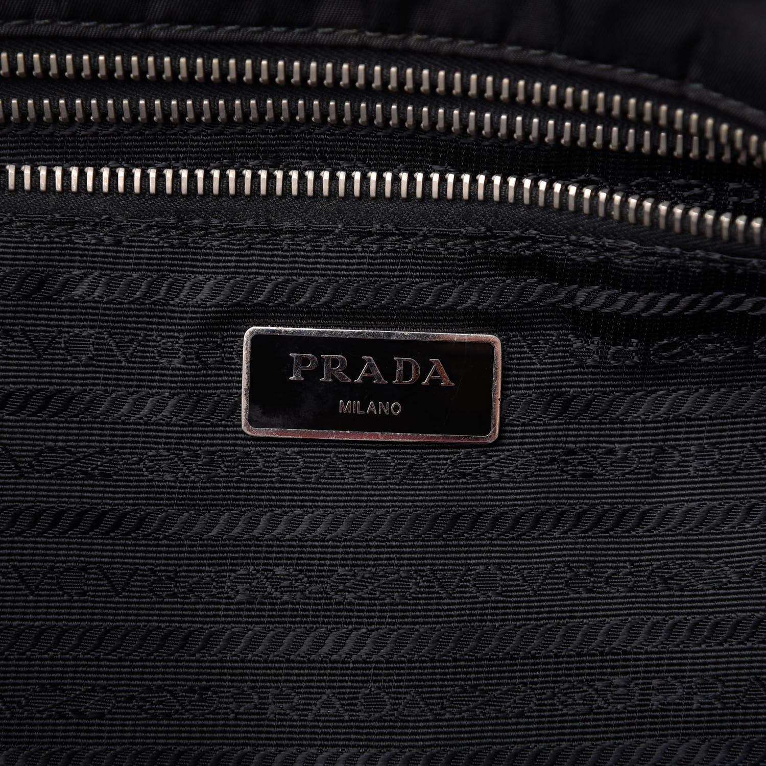 Prada Tessuto Nylon Tote Black 8 of 10