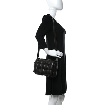 Bottega Veneta Nappa Maxi Intreccio Padded Cassette Crossbody Bag Fondente 3 of 9