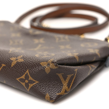 Louis Vuitton Monogram Pallas Clutch Black 9 of 10