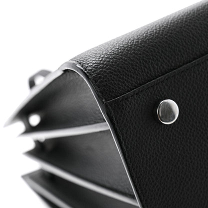 Saint Laurent Grained Calfskin Small Sac De Jour Black 10 of 11