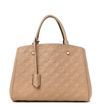 Louis Vuitton Empreinte Montaigne MM Beige Rose 1 of 10