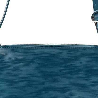 Louis Vuitton Epi Pochette Accessories NM Cyan 7 of 12