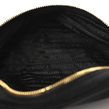 Prada Tessuto Nylon Saffiano Belt Bag Black 5 of 9