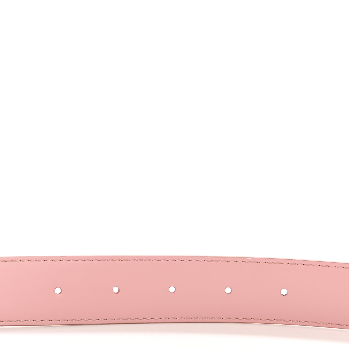 Damier Azur LV Initiales 32mm Belt 85 34 Rose Ballerine