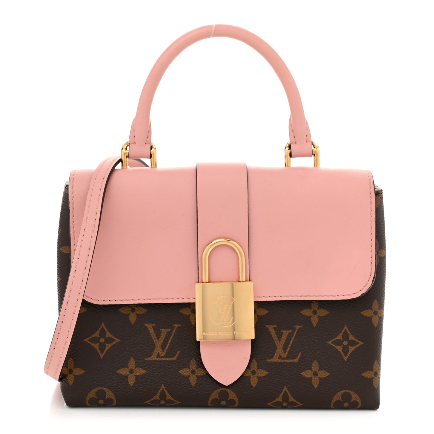 Monogram Locky BB Rose Poudre