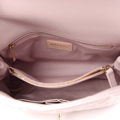 Chanel Caviar Quilted Small Coco Handle Flap Lilas Lilac 5 of 11