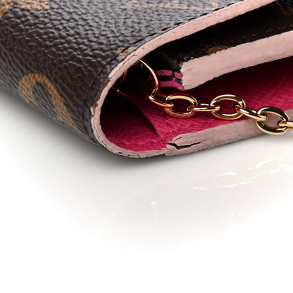 Louis Vuitton Monogram Bloom Flower Emilie Wallet 11 of 11