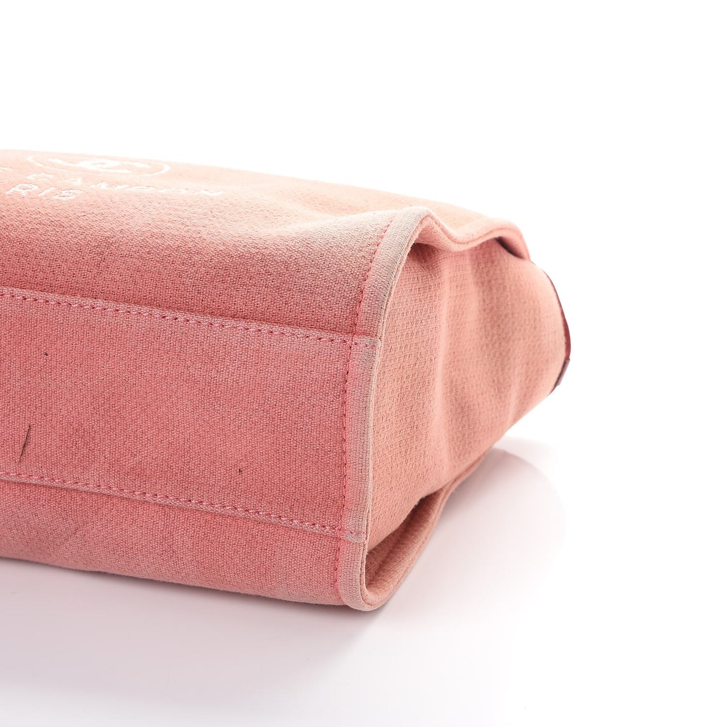 Canvas Small Deauville Tote Red