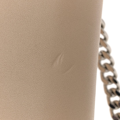 Saint Laurent Smooth Calfskin Classic Monogram Kate Tassel Chain Wallet Dark Beige 12 of 17