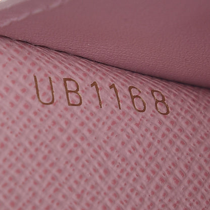 Louis Vuitton Damier Azur Rosalie Coin Purse Rose Ballerine 7 of 7