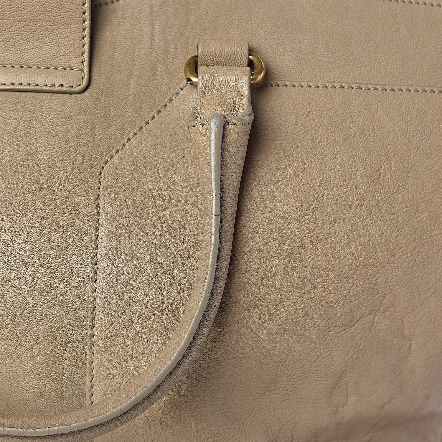 Saint Laurent Sheepskin Large Cabas ChYc Beige 19 of 19