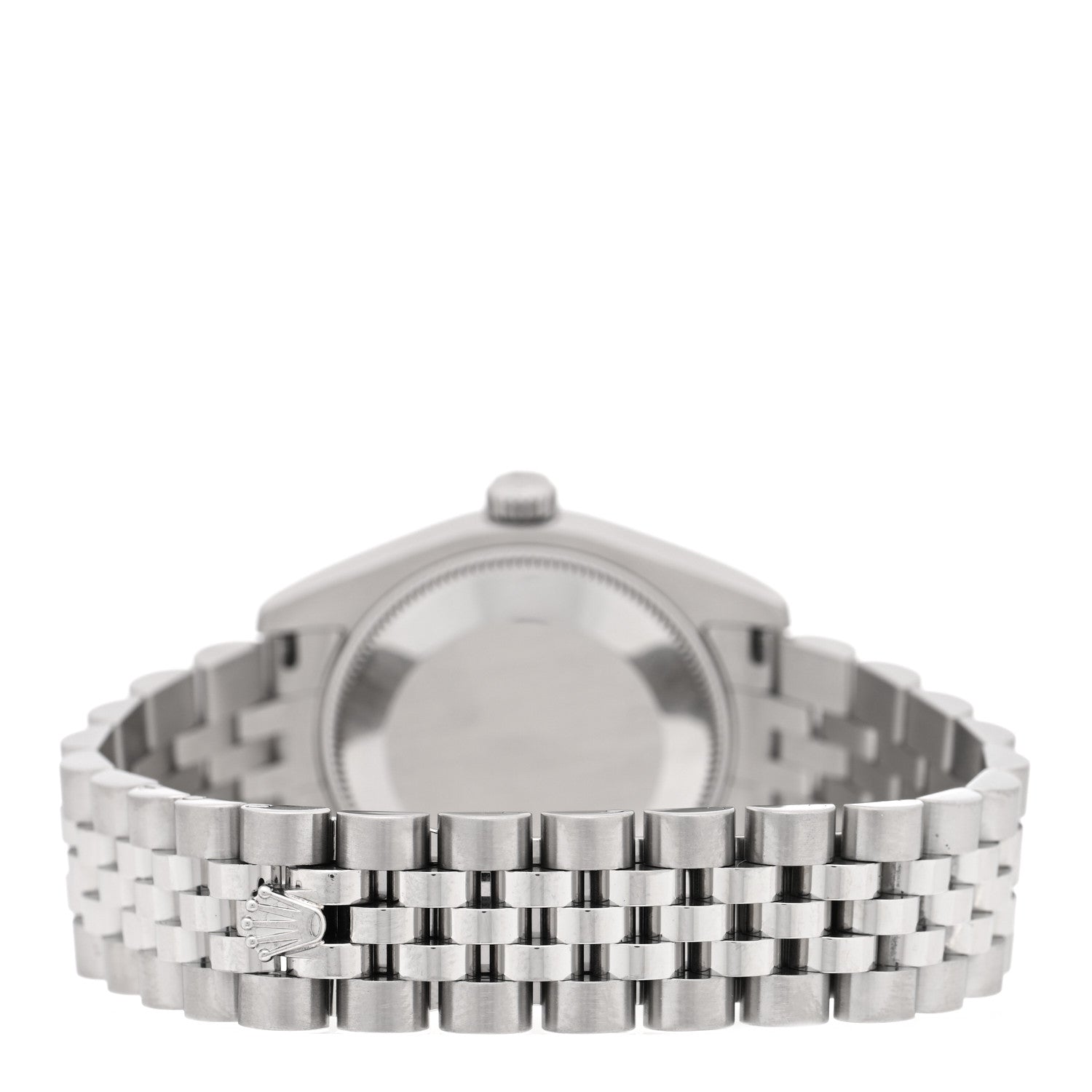 Rolex Stainless Steel 18K White Gold Diamond 31mm Oyster Perpetual Datejust Watch Silver Jubilee 178274 3 of 5