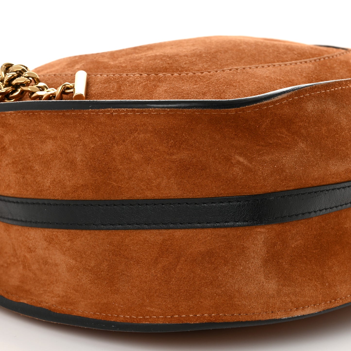 Suede Small Hayley Hobo Caramel