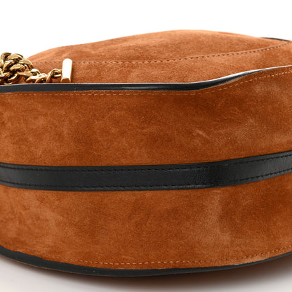 Chloe Suede Small Hayley Hobo Caramel 9 of 13