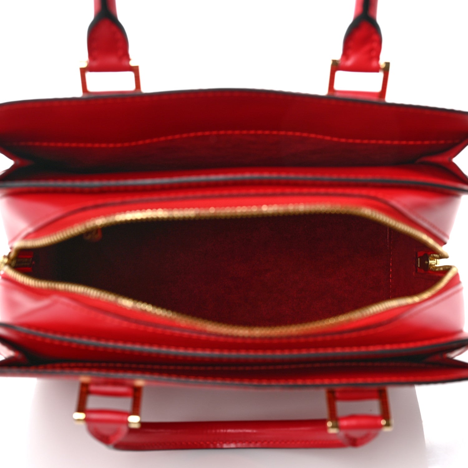 Louis Vuitton Epi Pont-Neuf Castillan Red 5 of 9