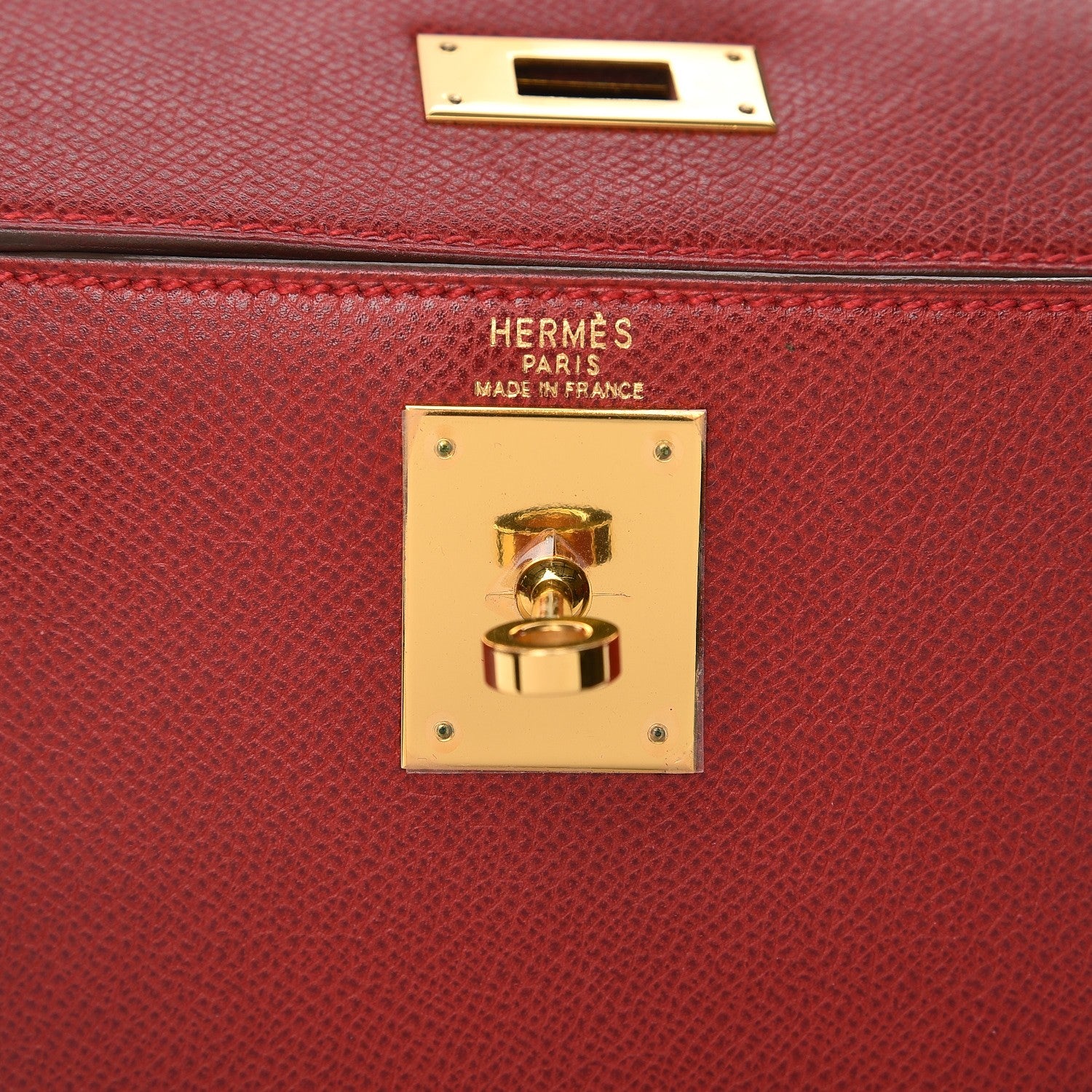 Hermes Epsom Kelly Sellier 28 Rouge 23 of 40