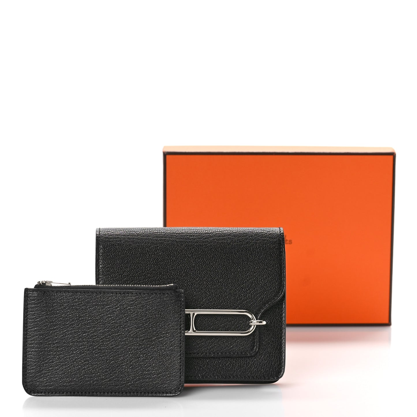 Chevre Mysore Roulis Slim Wallet Black