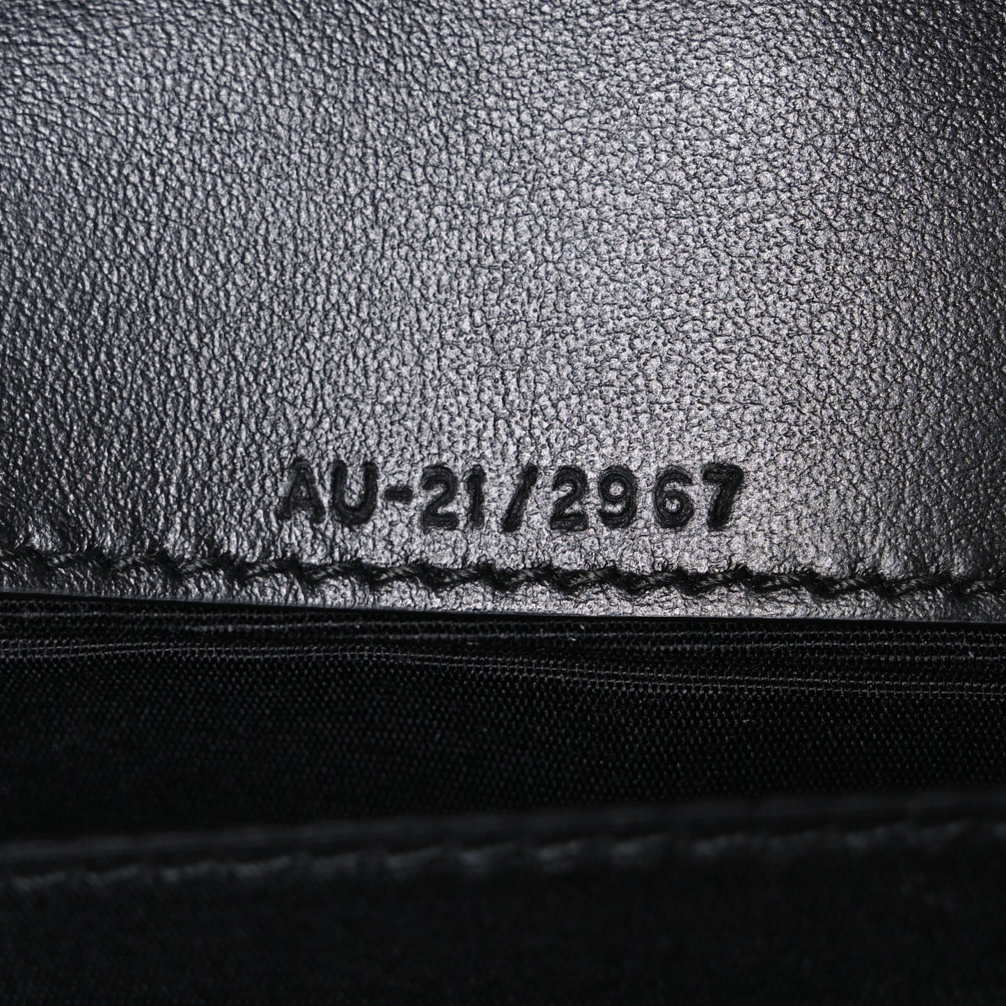 Calfskin Quilted Gancini Mini Bag Black