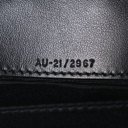 Salvatore Ferragamo Calfskin Quilted Gancini Mini Bag Black 7 of 11