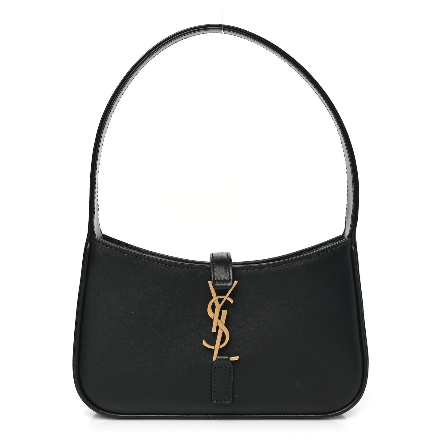Smooth Calfskin Le 5 A 7 Mini Hobo Black
