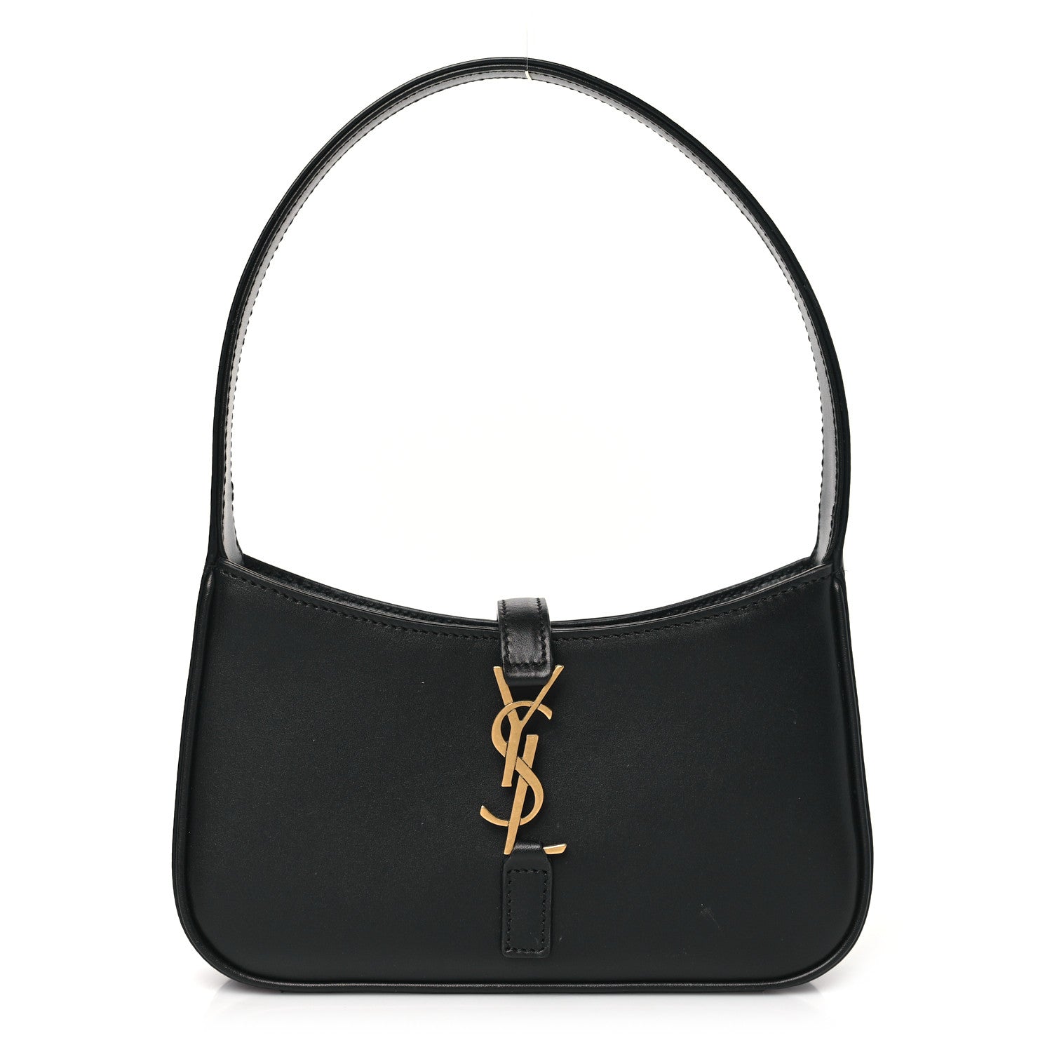 Saint Laurent Smooth Calfskin Le 5 A 7 Mini Hobo Black 1 of 10
