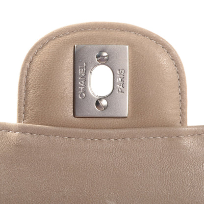 Chanel Nylon Travel Medium Flap Light Beige 6 of 8