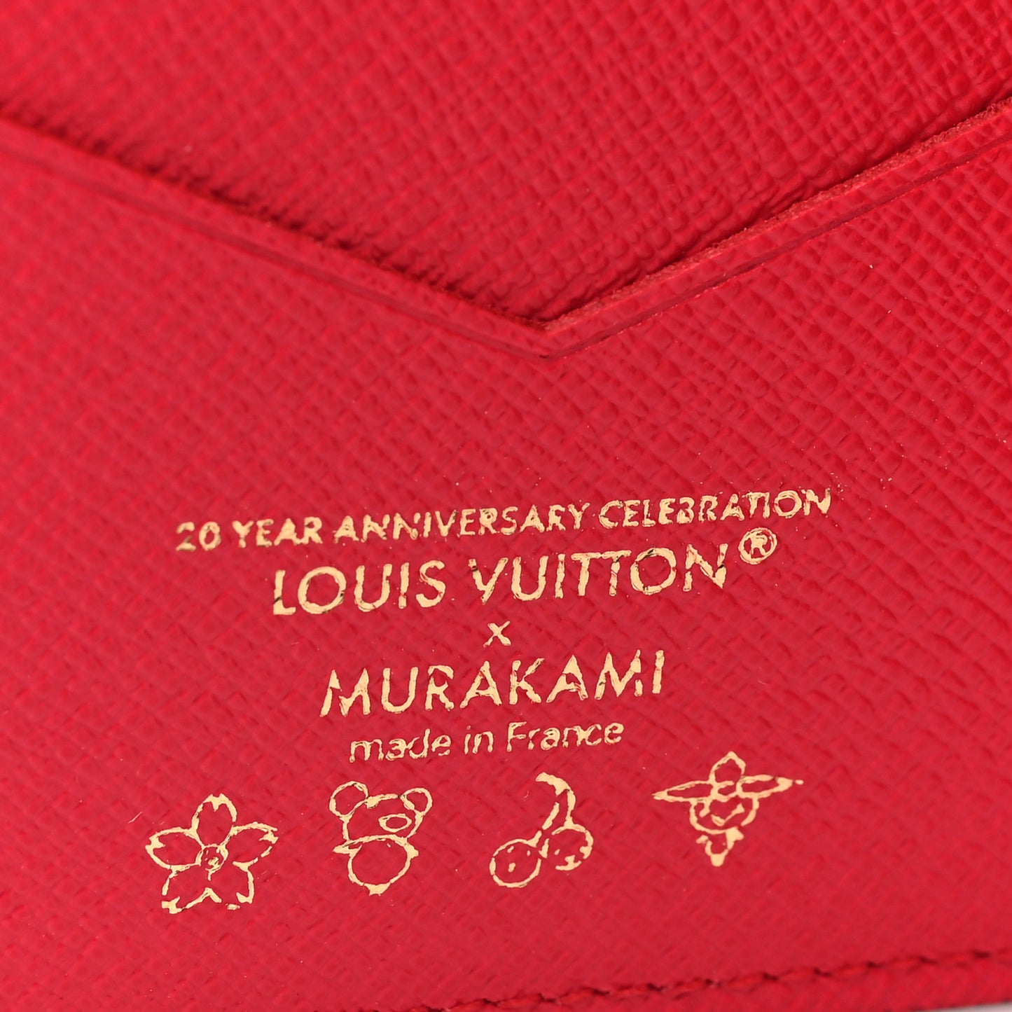 LV X TM Monogram Cerises Passport Cover