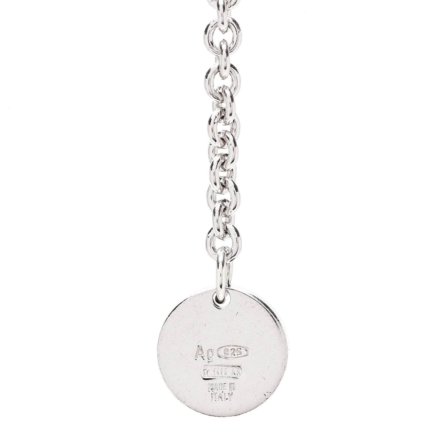 Sterling Silver Ceramic Save The Children Pendant Necklace