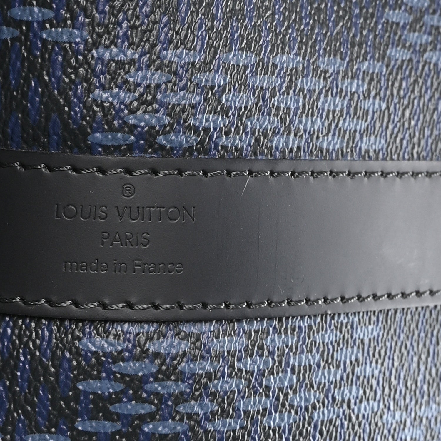 Louis Vuitton Damier Cobalt America's Cup Regatta Keepall Bandouliere 55 5 of 9