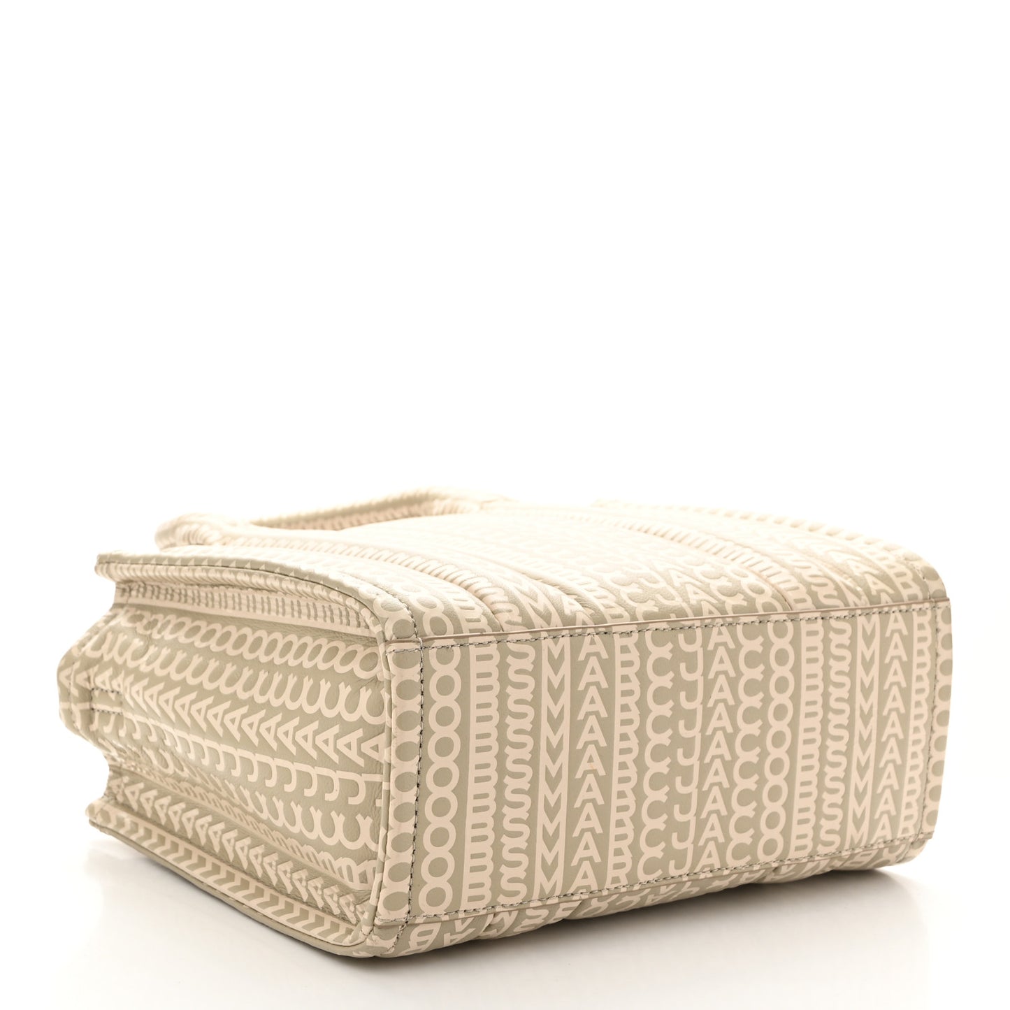 Calfskin Small The Monogram Tote Khaki