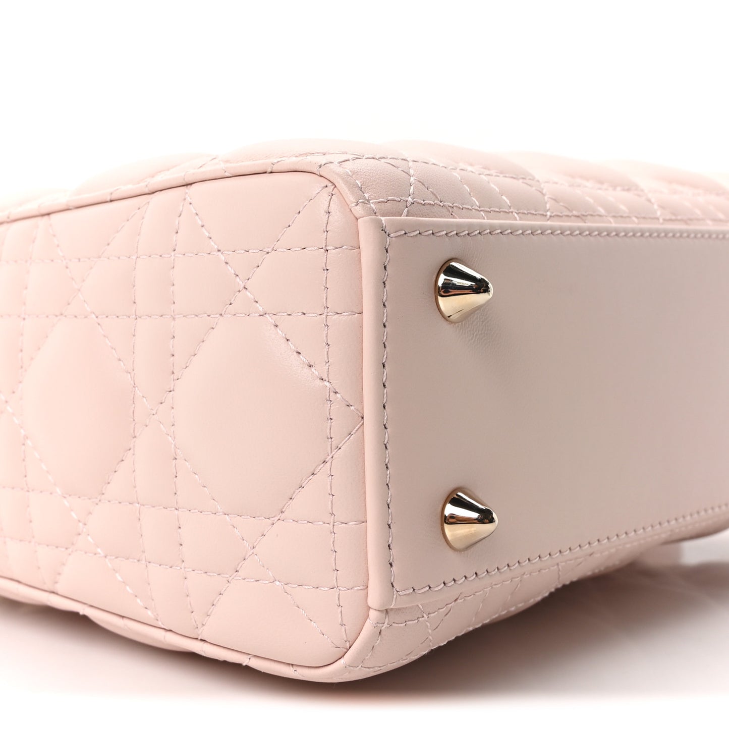 Lambskin Cannage Small My ABCDior Lady Dior Light Pink