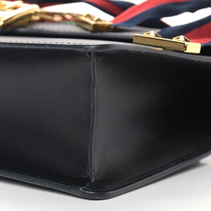 Gucci Calfskin Small Sylvie Shoulder Bag Black 9 of 13