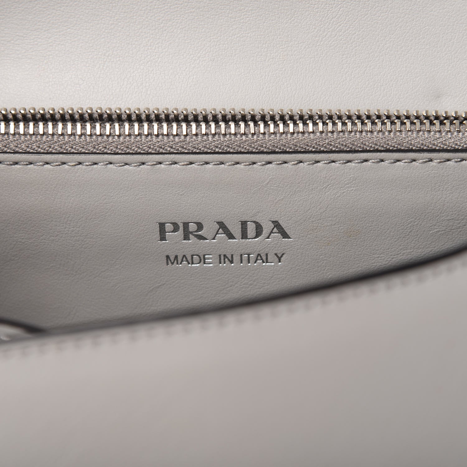 Prada Saffiano City Calfskin Studded Large Elektra Shoulder Bag Nube 8 of 10
