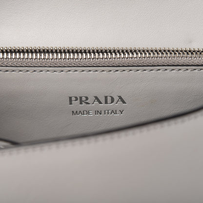 Prada Saffiano City Calfskin Studded Large Elektra Shoulder Bag Nube 8 of 10
