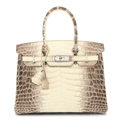 Hermes Matte Niloticus Crocodile Himalaya Birkin 30 Blanc 1 of 18