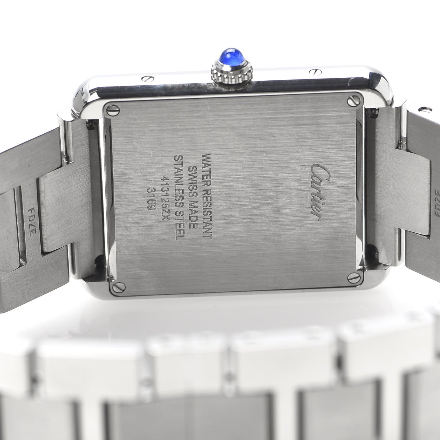 Stainless Steel 27mm Tank Solo Quartz Watch