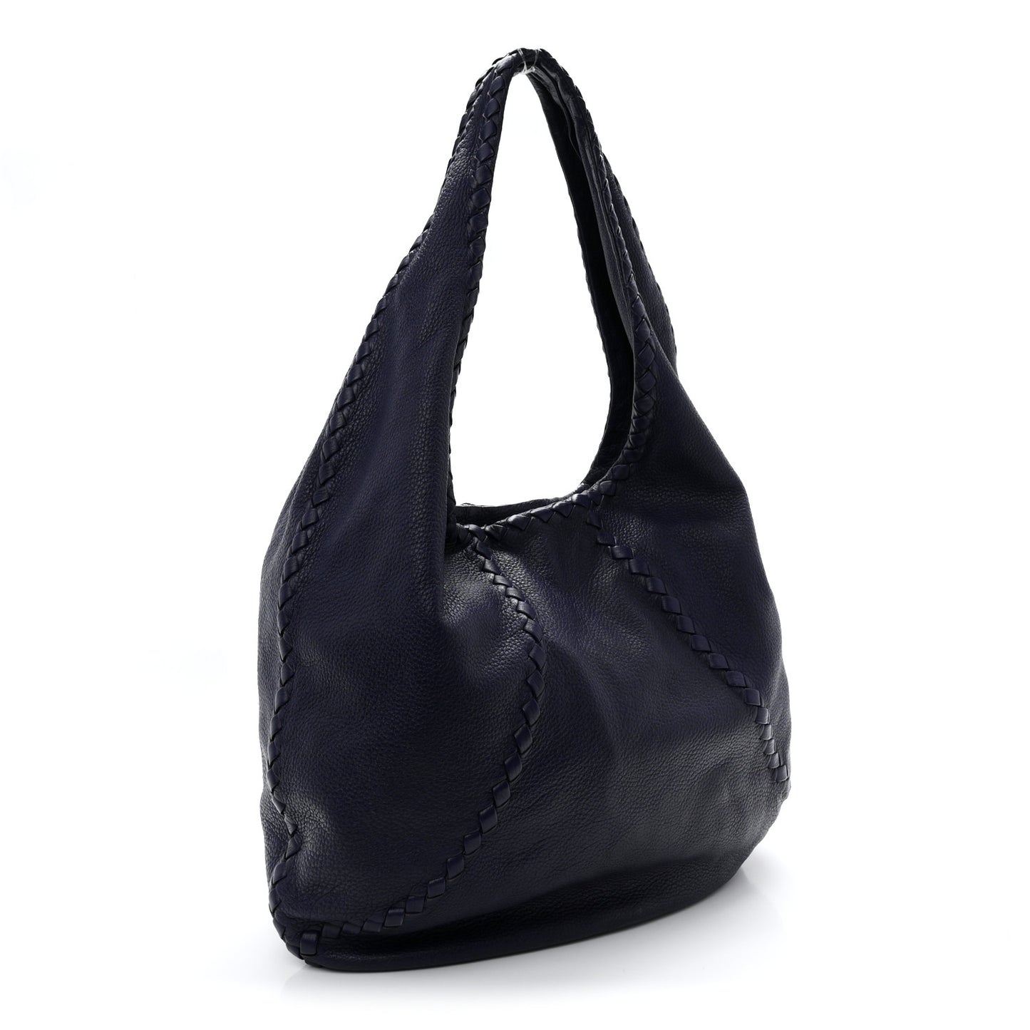 Cervo Deerskin Large Hobo Atlantic
