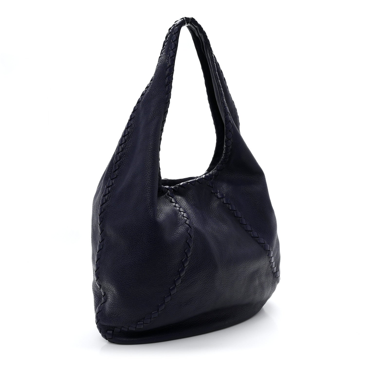 Bottega Veneta Cervo Deerskin Large Hobo Atlantic 3 of 10