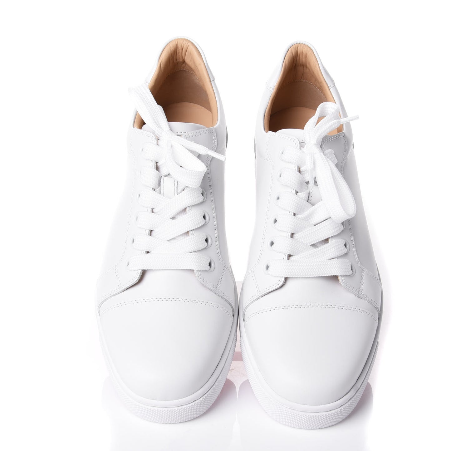 Calfskin Vieira Flat Sneakers 38.5 Latte