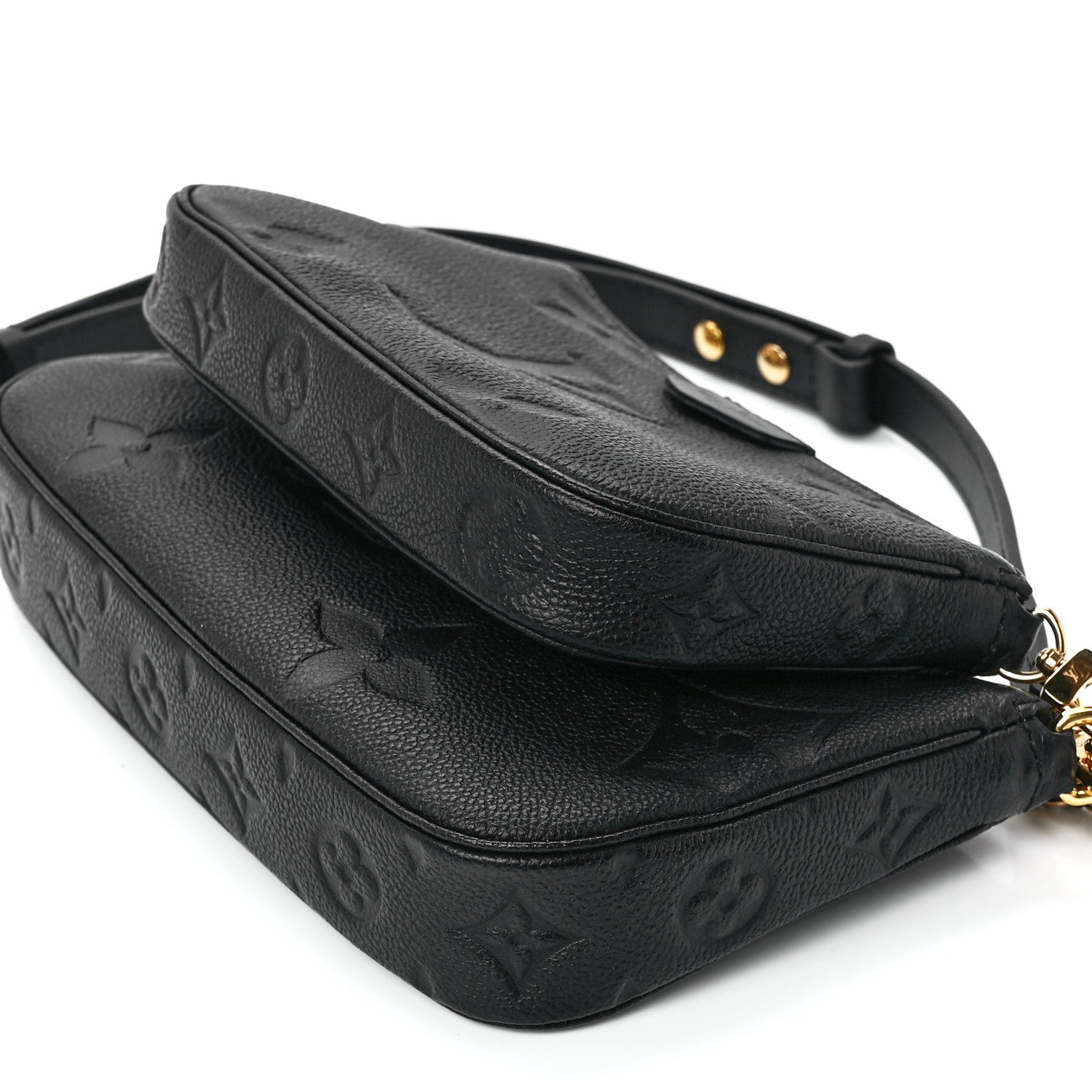 Louis Vuitton Empreinte Monogram Giant Multi Pochette Accessories Black 12 of 13