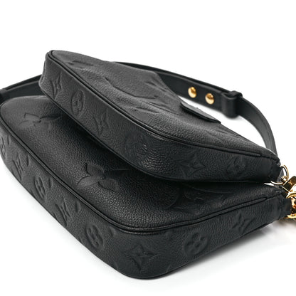 Louis Vuitton Empreinte Monogram Giant Multi Pochette Accessories Black 12 of 13