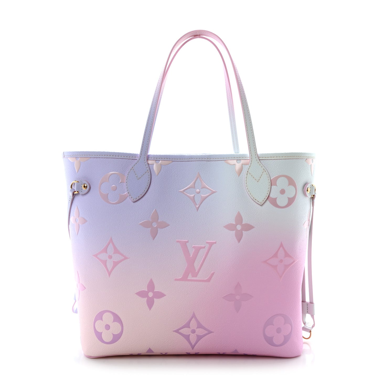 Monogram Giant Spring In The City Neverfull MM Sunrise Pastel