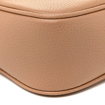 Gucci Pebbled Calfskin Small Soho Disco Bag Camelia 9 of 10