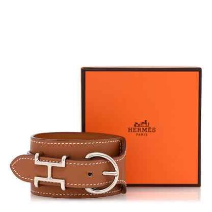 Hermes Swift Trench Cuff Bracelet T5 Gold 6 of 6