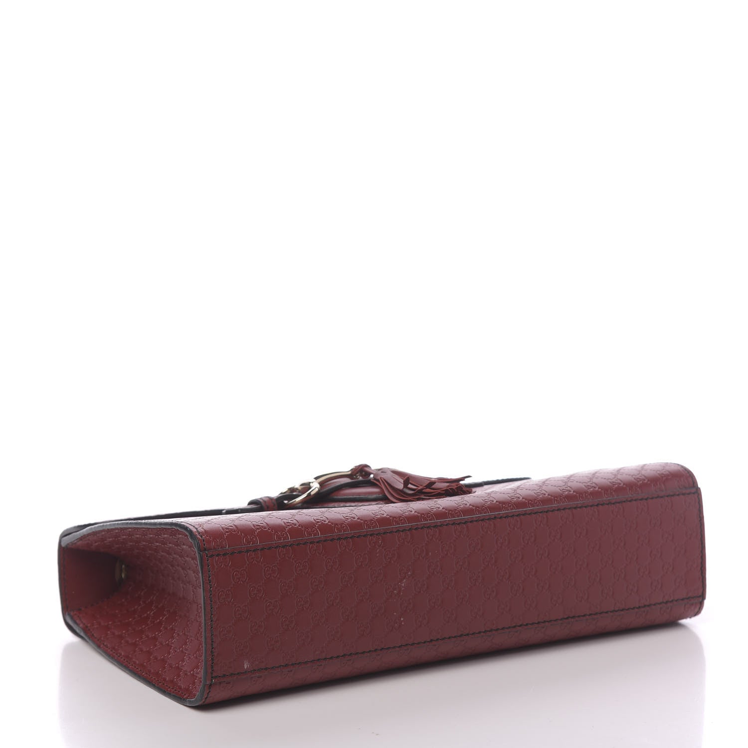 Gucci Microguccissima Medium Emily Chain Shoulder Bag Red 4 of 11