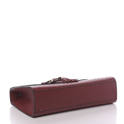 Gucci Microguccissima Medium Emily Chain Shoulder Bag Red 4 of 11