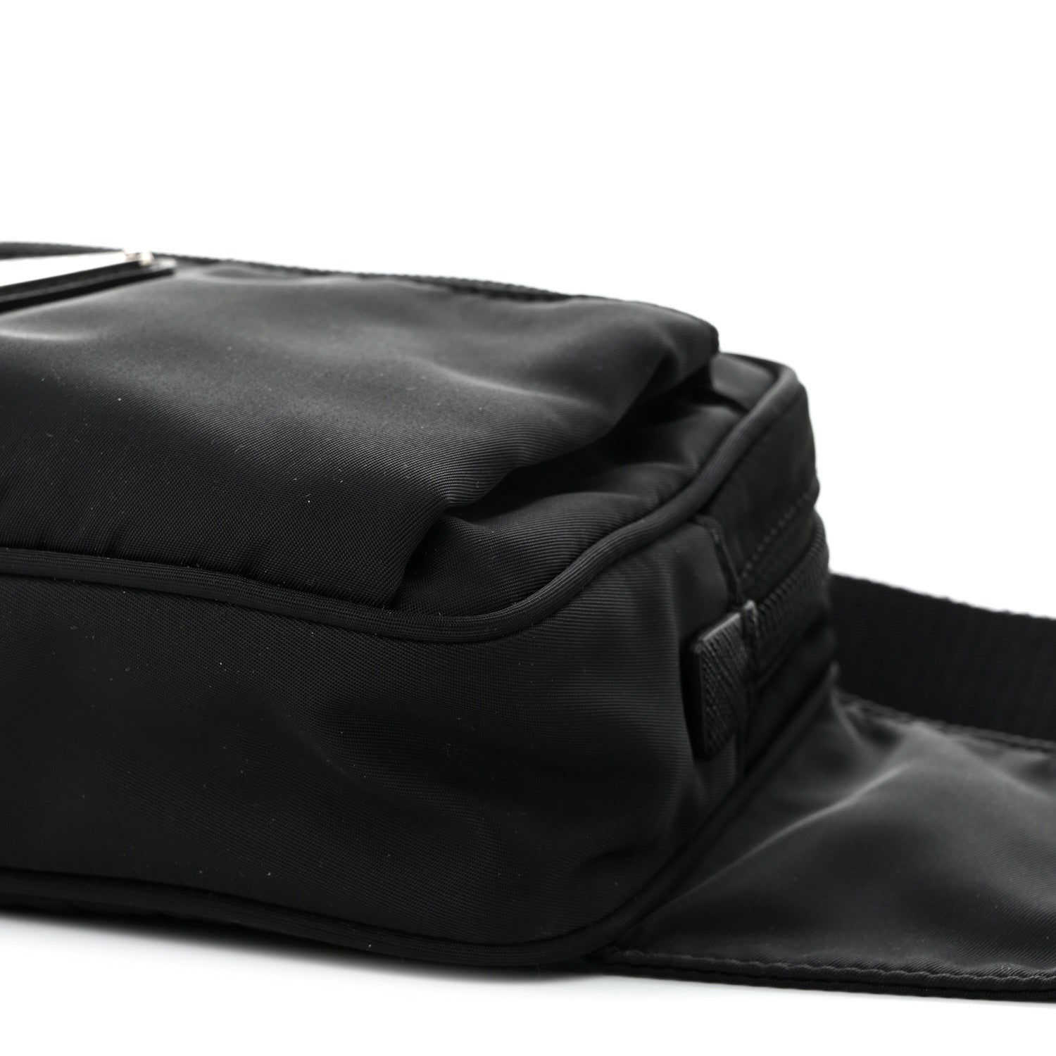 Prada Re-Nylon Saffiano Belt Bag Black 10 of 10