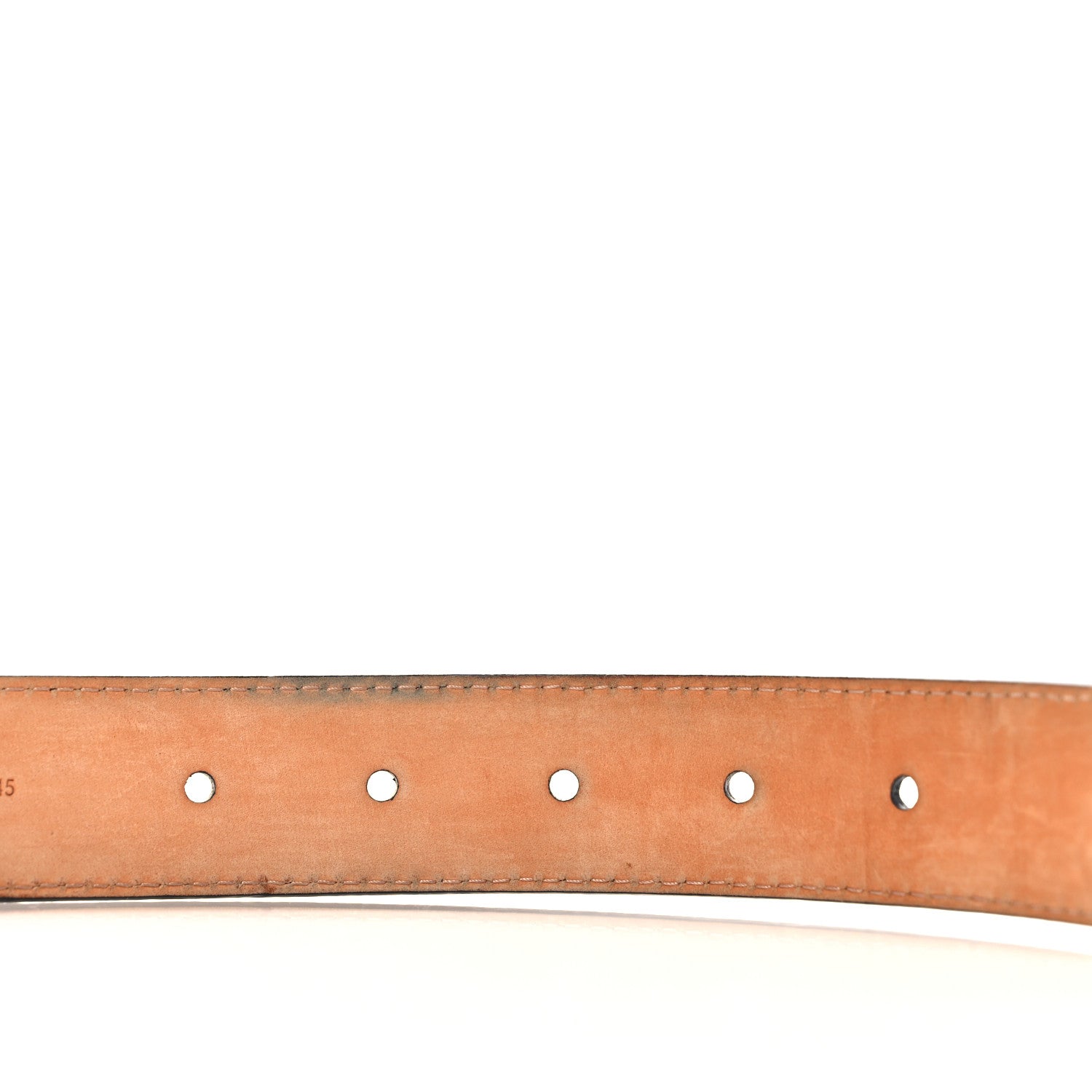 Louis Vuitton Epi LV Initiales Belt 90 36 Black 6 of 8