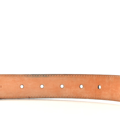 Louis Vuitton Epi LV Initiales Belt 90 36 Black 6 of 8